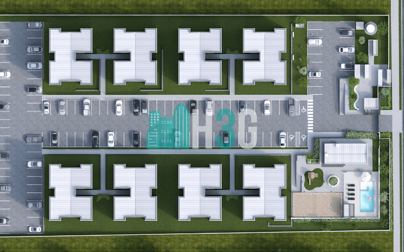 Apartamento á Venda no Residencial Miraggio em Apucarana/Pr