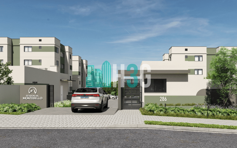 Apartamento á Venda no Resid. Montebello - Apucarana/Pr